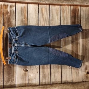 Ariat Tek Denim Breeches Size 32 L